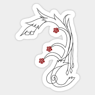 Rose Ornamental Sticker